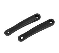 Brazos de Manivela, Pata de Bicicleta Universal Brazo de Rueda con Orificio de Diamante Eléctrico Manivelas de Motor Central Juego Cuadrado Horizontal de Repuesto para 170 Mm