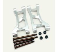 Brazos de suspensión delantera superior de aluminio plateados para Traxxas Mini Maxx BL-2s 10731