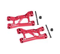 Brazos de suspensión superior delantera de aleación de aluminio 7075-T6 para Traxxas 1/16 Mini Slash 4X4 Camión de curso corto-108164-1 actualizaciones - Rojo