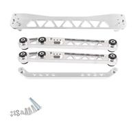 Brazos de Suspensións Compatible con Civic EK 1996-2000, brazos de Control inferior trasero aluminio, barra amarre soporte bastidor auxiliar Suspensión de Ruedas