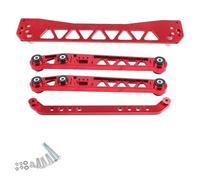 Brazos de Suspensións Compatible con Civic EK 1996-2000, brazos de Control inferior trasero aluminio, barra amarre soporte bastidor auxiliar Suspensión de Ruedas