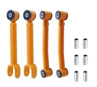 Brazos de Suspensións Compatible con Jeep Grand Cherokee 1999-04 Wrangler TJ 1997-2006 4 brazos de control delanteros superiores e inferiores ajustables Suspensión de Ruedas