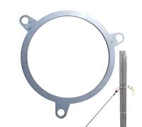 Brazos de tubo del - robusto para revestimiento de cañones de acero inoxidable, soporte para tubos para estufa de leña | Accesorio para fijación de tubos anti-, estabilizador de