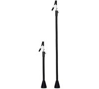 Brazos magnéticos Toolour Ayudando a manos soldando 320mm / 150mm Tercera mano 2 brazos flexibles con pinzas de cocodrilo y fuerte base magnética