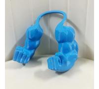 Brazos musculares creativos para gatos, brazo de cuello de gato impreso en 3D con músculo, accesorios divertidos para mascotas, brazo colgante para suministros de fiesta de cumpleaños de gatitos