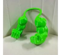 Brazos musculares creativos para gatos, brazo de cuello de gato impreso en 3D con músculo, divertidos accesorios para mascotas, brazo colgante para suministros de fiesta de cumpleaños de gatitos