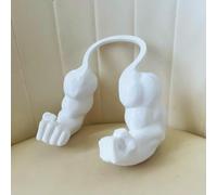 Brazos musculares creativos para gatos, brazo de cuello de gato impreso en 3D con músculo, divertidos accesorios para mascotas, brazo colgante para suministros de fiesta de cumpleaños de gatitos