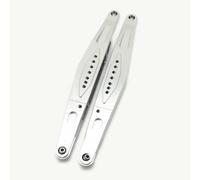 Brazos traseros de aluminio plateado para Team Losi 1/6 Super Baja Rey 2.0 SBR 2.0 LOS254067