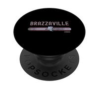 Brazzaville Congo | Vacation Travel PopSockets PopGrip Adhesivo