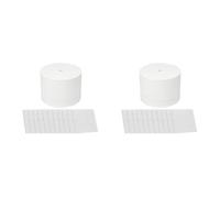 BRCUAT Juego de 2 hornos de cerámica para microondas, para principiantes, ecológicos, profesionales, para microondas