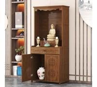 BRCYKRWY Mesas de Almacenamiento Mesa de Altar,Bambú De Altar Espiritual,Tallada A Mano,para Oraciones Adivinación