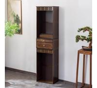 BRCYKRWY Mesas de Almacenamiento Mesa de Altar,con Almacenamiento De Cajones Relájese La Budista,para Meditación,Oraciones,Plantas y Libros,Natural