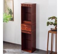 BRCYKRWY Mesas de Almacenamiento Mesa de Altar,con Almacenamiento De Cajones Relájese La Budista,para Meditación,Oraciones,Plantas y Libros,Natural