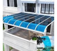 BRCYKRWY Policarbonato Transparente Lámina de policarbonato para techos,2 mm Impermeable Placas Transparente,para Toldos de Invernadero,Cocheras,Solarios y Cerramientos Paneles de Repuesto