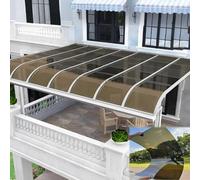 BRCYKRWY Policarbonato Transparente Lámina de policarbonato para techos,2 mm Impermeable Placas Transparente,para Toldos de Invernadero,Cocheras,Solarios y Cerramientos Paneles de Repuesto