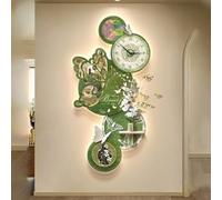 BRCYKRWY Reloj de Pared Decorativo 3D con Hermosas Mariposas Reloj de Pared versátil con Acabado de Cristal Arte Mural Creativo para la Sala de Estar Ideal para la decoración