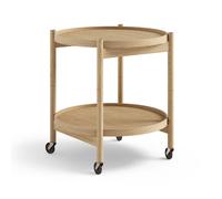 Brdr. Krüger Carrito Bølling Tray Table model 50 Roble aceitado. estructura de roble aceitado