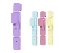 BRDRC Funda de silicona Pocket 3, protector de lente, resistente a los arañazos, compatible con DJI OSMO Pocket 3 Creator Combo Accesorios (morado)