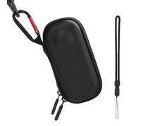 BRDRC Funda de transporte para Insta360 X3, bolsa de almacenamiento portátil para lentes, cubierta protectora de carcasa dura, funda de viaje con correa de muñeca para accesorios de cámara Insta360