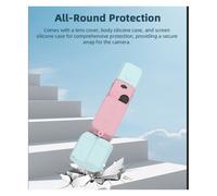 BRDRC - Funda protectora para lente DJI Osmo Pocket 3 (rosa y amarilla)