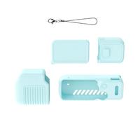 BRDRC - Juego de fundas de cámara compatibles con Pocket 4, funda de silicona para lente de mano, funda de almacenamiento para cámara de mano, carcasa de agarre