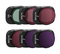 BRDRC Mini 3 Pro - Juego de 6 filtros CPL, ND8/PL, ND16/PL, ND32/PL, ND64/PL, ND128/PL filtros de Densidad Neutra compatibles con dji Mini 3 Pro/Mini 3 Drone Accesorios de Lente (Marco de aleación de