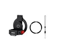 BRDRC Soporte Metálico para Teleprompter para para Osmo Pocket 3, Soporte Magnético para Cámara con Adaptador de Zapata Fría.