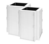 Breabetter Paquete de 2 filtros de repuesto CAP-1000 True HEPA compatibles con purificador de aire Cuisinart CAP-1000FPK, filtración 3 en 1