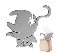 Bread Bag Clips - Three Dimensional Cat Butt Clasps, Funny Food Storage Tie, Home Kitchen Dining Hardware, Restaurant Refrigerator Supply, Picnic Snack Media, Piece, Utility