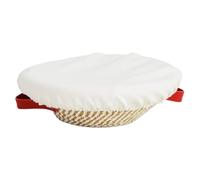 Bread Basket - Bread Proofing Basket, Bread Baskets Sour-dough, Sour Dough Bowl For Proofing, Rising Box With Liner And Cloth Cover, Bakery Baking Supplies, Double-Handle For Home And Bakery