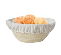 Bread Basket - Cotton Rope, Cloth Bread Proofing Basket, Breads Baking Set With Proofing Baskets, Starter Jar, Breads Hoja, Dough Scraper & Whisk, Perfect For Homemade Lovers