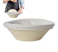 Bread Basket - Cotton Rope, Cloth Bread Proofing Basket, Breads Baking Set With Proofing Baskets, Starter Jar, Breads Hoja, Dough Scraper & Whisk, Perfect For Homemade Lovers