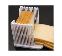 Bread Cake Toast Cutting Slicer 4 Thickness Modes Adjustable White