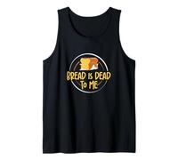Bread Is Dead To Me Estilo de Vida sin Gluten Sensible al Gluten Camiseta sin Mangas