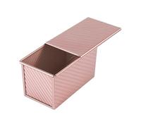 Bread Pan - Oval Dutch Oven | Loaf Tin with Lid | Bakeware Bread Tins for Baking Homemade Cake Mold Toast Box Alternative Rectangle Breadmakers Oven Pan for Homemade Desserts Roasting