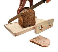 Bread Slicer Guide, Bread Cutter with Crumb Tray, Loaf Cutting Tool, Kitchen Baking Gadget, Handy Slicing for Cakes Toast and Homemade Prep, 10.63x7.09x2.36 inches