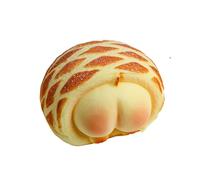 Bread Squeeze Toy, Realistic Food Fidget, Stress Relief Squishy with Soft Texture, Decompress Plaything for Adults Studying Working, Gadget, Fun Relaxation Toy for Home School Office
