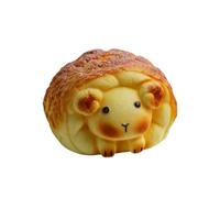 Bread Squeeze Toy, Realistic Food Fidget, Stress Relief Squishy with Soft Texture, Decompress Plaything for Adults Studying Working, Gadget, Fun Relaxation Toy for Home School Office