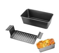 Bread Tins For Baking - Kitchen Mold, Loaf Pan With Handles | Rectangular Heat Resistant Bakeware Set, Professional Quality Cooking Tin For Homemade Bread Beginner Enthusiast Family Oven