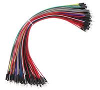 Breadboard Jumper Wires 20AWG, Bestlus Exclusives Premium Cable de puente macho a macho M-M 30CM, 10 colores, paquete de 120, cabeza cuadrada de 0.1 '' para Arduino Raspberry Pi (12 '', M/M)