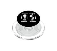 Break Dancer B-Boy Your Husband My Husband Divertido Breakdance PopSockets PopGrip para MagSafe