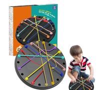 Break Rope Game, Twisted Rope Untying Challenge, Strategic Educational Puzzle, Brain Development Toy, Perfect for Family Nights, Travel, and Home Entertainment