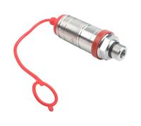 Breakaway Connector Hydraulic Female M22x1.5 para Farmall Landini - Acero al carbono 250 Bar Fuga para piezas hidráulicas del tractor de la prueba