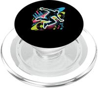 Breakdance Kids Breakdance Breakdancer Música de Baile Urbano PopSockets PopGrip para MagSafe