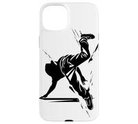 Breakdancer Dibujando B-Boy Carcasa para iPhone 15 Plus