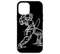 Breakdancer Line Art B-Girls Hiphop Cultura Carcasa para iPhone 12 Mini