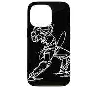 Breakdancer Line Art B-Girls Hiphop Cultura Carcasa para iPhone 13 Pro