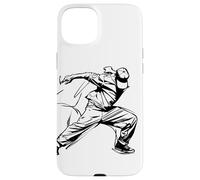 Breakdancing Boy Dibujo B-Boy B-Girling Carcasa para iPhone 15 Plus