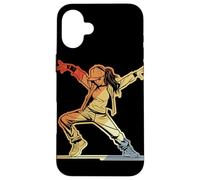 Breakdancing Girl Vintage B-Girls Pista de Baile Carcasa para iPhone 16 Plus