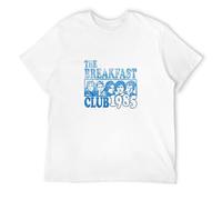 Breakfast Club Faded 1985 Mens T Shirt 80S Movie Nostlagia tee Ringwald T-Shirt WhiteXXL